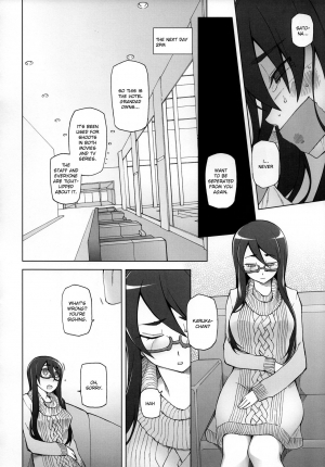 [Garakuta Shoujo (Miito Shido)] Kanojo wa Chou Yuumei Geinoujin... Soshite Boku ni Naisho de AV Joyuu Satomi-Satona Gojitsudan 1 [English] [Ruru Scanlations] - Page 22