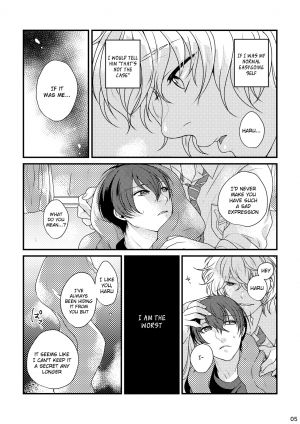 [Sakurabobu (Machio)] Please Kiss Me (Free!) [English] [Holy Mackerel] [Digital] - Page 6