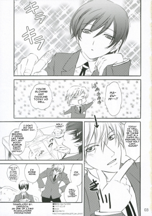 (C70) [Hi-Per Pinch (clover)] Zantei Ou (Ouran High School Host Club) [English] - Page 4