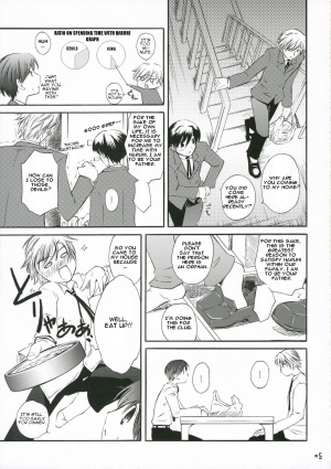 (C70) [Hi-Per Pinch (clover)] Zantei Ou (Ouran High School Host Club) [English] - Page 6