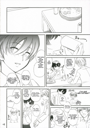 (C70) [Hi-Per Pinch (clover)] Zantei Ou (Ouran High School Host Club) [English] - Page 9