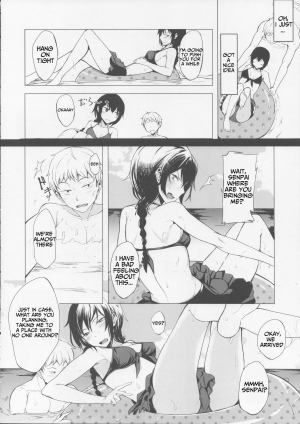 (C90) [Rodiura. (Rage)] Kouhai-chan ni Eroi Koto Sareru Hon 4 [English] [Noraneko] - Page 8