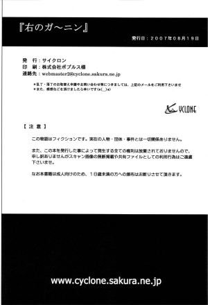 (C72) [Cyclone (Izumi Kazuya)] Migi no Ga~nin (Dead or Alive) [English] - Page 57