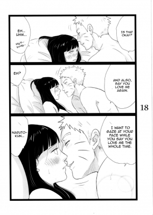 (C88) [blink (shimoyake)] YOUR MY SWEET - I LOVE YOU DARLING (Naruto) [English] - Page 20