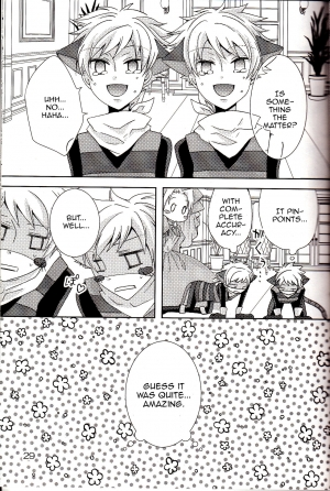  (C78) [Futago Beya (Kitayori Minami)] -Shokushu- Nyan Nyan Panic | -Tentacles- Mew Mew Panic | (Ouran High School Host Club) [English] [Zero Translations]  - Page 30