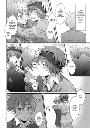 (SUPER MIRACLE FESTIV@L!! 2018) [Rofu Pukaj (Nesou)] Unexpected! Virgin Graduation (THE IDOLM@STER SideM) [English] [Anzu] - Page 6