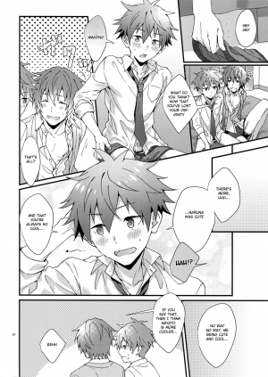 (SUPER MIRACLE FESTIV@L!! 2018) [Rofu Pukaj (Nesou)] Unexpected! Virgin Graduation (THE IDOLM@STER SideM) [English] [Anzu] - Page 24