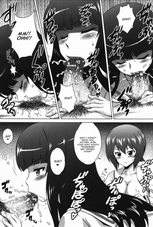 (C90) [Yorokobi no Kuni (JOY RIDE)] Yorokobi no Kuni Vol. 27 Ura Nishizumi-ryuu (Girls und Panzer) [English] [CGrascal] - Page 12