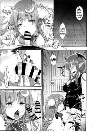 (Reitaisai 13) [Iiwake-Gaisya (Shigemiya Kyouhei)] Fuwa Fuwa Patchouli-sama (Touhou Project) [English] {Hennojin} - Page 6