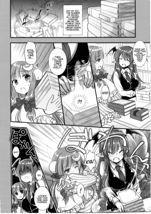 (Reitaisai 13) [Iiwake-Gaisya (Shigemiya Kyouhei)] Fuwa Fuwa Patchouli-sama (Touhou Project) [English] {Hennojin} - Page 7