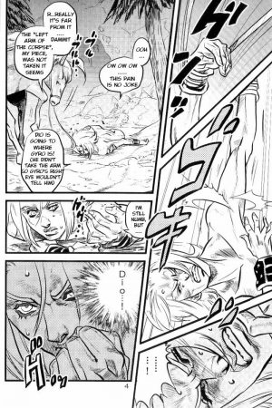 (SUPER16) [Silver-Kingdom (11COLORS)] Yokubou no Tani Zetsubou no Ame ~Kouhen~ (JoJo's Bizarre Adventure -Steel Ball Run) [English] - Page 4