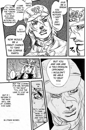 (SUPER16) [Silver-Kingdom (11COLORS)] Yokubou no Tani Zetsubou no Ame ~Kouhen~ (JoJo's Bizarre Adventure -Steel Ball Run) [English] - Page 9