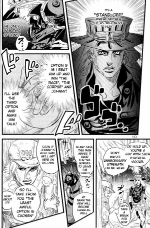 (SUPER16) [Silver-Kingdom (11COLORS)] Yokubou no Tani Zetsubou no Ame ~Kouhen~ (JoJo's Bizarre Adventure -Steel Ball Run) [English] - Page 10