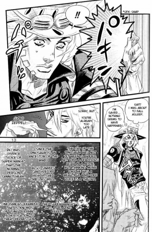 (SUPER16) [Silver-Kingdom (11COLORS)] Yokubou no Tani Zetsubou no Ame ~Kouhen~ (JoJo's Bizarre Adventure -Steel Ball Run) [English] - Page 13