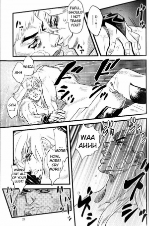 (SUPER16) [Silver-Kingdom (11COLORS)] Yokubou no Tani Zetsubou no Ame ~Kouhen~ (JoJo's Bizarre Adventure -Steel Ball Run) [English] - Page 21