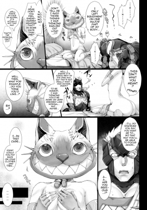 (C79) [UDON-YA (Kizuki Aruchu, ZAN)] Monhan no Erohon 10 (Monster Hunter) [English] [Decensored] - Page 9