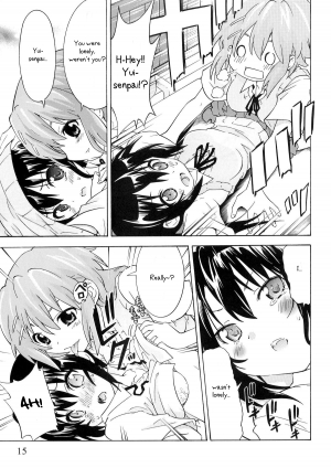 [Umihan (Ootsuka Shirou)] YURI-ON! #1 Mesomeso Azunyan! (K-ON!) [English] - Page 15