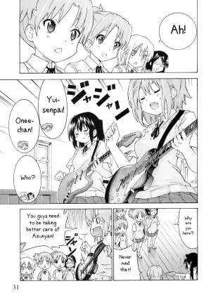 [Umihan (Ootsuka Shirou)] YURI-ON! #1 Mesomeso Azunyan! (K-ON!) [English] - Page 31
