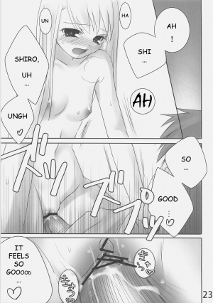 (C70) [etcycle (Hazuki)] Shiroi Koibito (Fate/stay night) [English] - Page 23