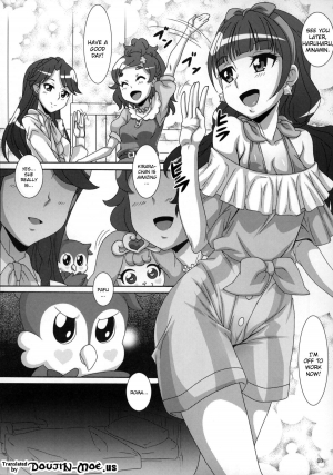 (COMIC1☆9) [Akusei-Shinseibutsu (Nori)] Kirakira☆ (Go! Princess PreCure) [English] {doujin-moe.us} - Page 3