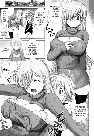 (C87) [Raijinkai (Haruki Genia)] Elizabeth ni Rei no Sweater Kisete mita (Nanatsu no Taizai) [English] [MintVoid] - Page 3
