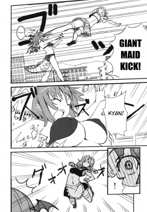(C93) [106m (Kuro Oolong)] Mega Sakuya vs Giant Koakuma (Touhou Project) [English] - Page 6