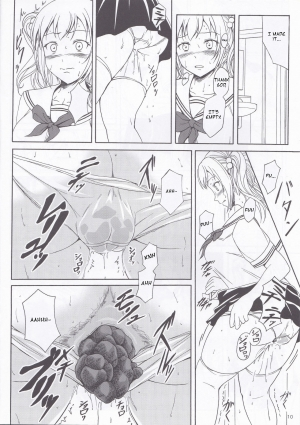 (C89) [Namiroji (Shiina Nami)] Haisetsu Shoujo 9 Shoujo wa Shippai o Kurikaesu [English] - Page 10