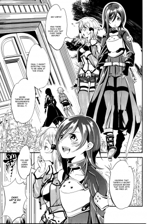 (C86) [Fukuroutei (Nadeneko Ponia)] MONSTER HOUSE QUEST -H na Chuumon no Ooi Mise- (Sword Art Online) [English] [TripleSevenScans] - Page 3