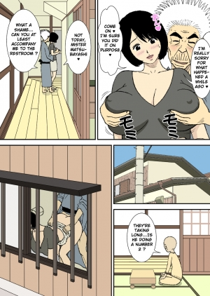  [Urakan] Ojii-chan to Gifu to Giri no Musuko to, Kyonyuu Yome. | The Grandfather, the Father-in-Law, the Stepson and the Big-Breasted Bride [English] [Ark_Thompson]  - Page 26