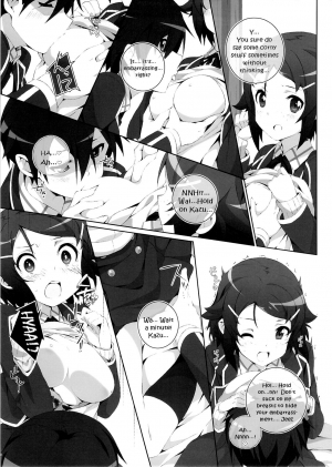  (SC65) [Jekyll and Hyde (Mizuki Makoto)] Kimi to Tsunagaru VRMMORPG -Master Smith- | Connect With You (Sword Art Online) [English] [EHCOVE]  - Page 13