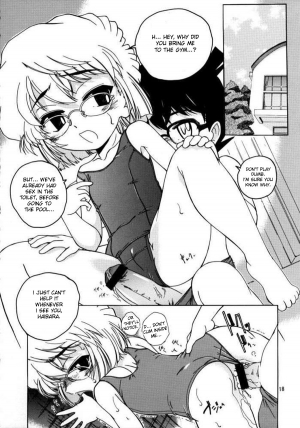 (C64) [Joshinzoku (Wanyanaguda)] Manga Sangyou Haikibutsu 07 (Detective Conan) [English] {desudesu} - Page 19