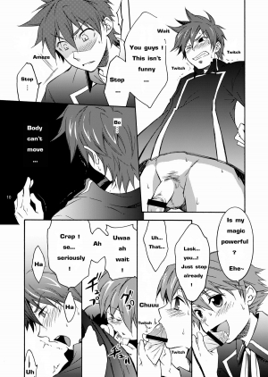 [Panda 4gou (Shimaki Yousuke)] Leon ga Uke na Hon (Quiz Magic Academy) [English] [Leafkun] [Digital] - Page 10