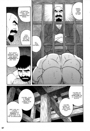 [Tagame Gengoroh] Gedou no Ie Chuukan | House of Brutes Vol. 2 Ch. 3 [English] {tukkeebum} - Page 28