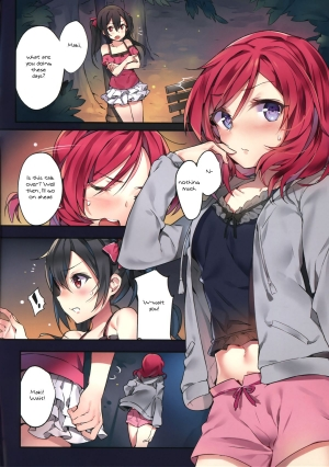 (C88) [MoonPhase (Yuran)] Nishikino Maki no Warui Yume | Maki Nishikino's Bad Dream (Love Live!) [English] [L-Lewd... Translations] - Page 5