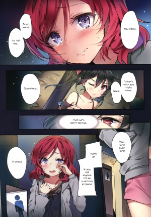 (C88) [MoonPhase (Yuran)] Nishikino Maki no Warui Yume | Maki Nishikino's Bad Dream (Love Live!) [English] [L-Lewd... Translations] - Page 6