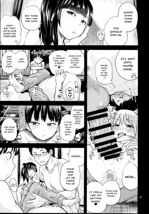 (C93) [Brilliant Thunder (Yumeno Tanuki)] Oya ni Naisho no Iedex 6 - Dekichatta Hen [English] [Doujins.com] - Page 8