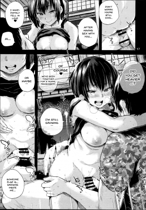 (C93) [Brilliant Thunder (Yumeno Tanuki)] Oya ni Naisho no Iedex 6 - Dekichatta Hen [English] [Doujins.com] - Page 16