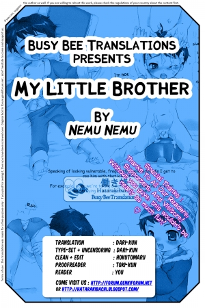 [NemuNemu] My Little Brother [Translated] - Page 12