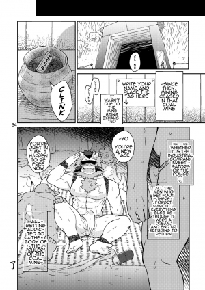 [Risutorante Sukeroku (Cotton)] Shinju Koumyaku no Otoko-tachi | The Pearl Ore Men [English] [Sanmer] [Digital] - Page 36