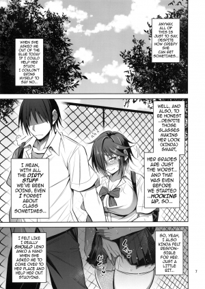 (C95) [Mousou Engine (Korotsuke)] Nekura Megane ♀ no Hon | The Creepy Glasses Girl Book [English] {darknight} - Page 7