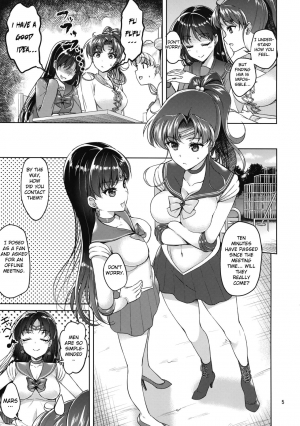 (COMIC1☆10) [Akapenguin (Asahina Hikage)] JUPITER&MARS FREAK (Bishoujo Senshi Sailor Moon)  [English] {doujin-moe.us} - Page 5