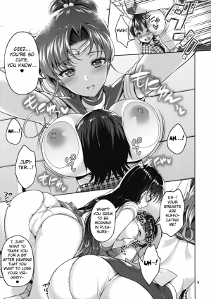 (COMIC1☆10) [Akapenguin (Asahina Hikage)] JUPITER&MARS FREAK (Bishoujo Senshi Sailor Moon)  [English] {doujin-moe.us} - Page 9