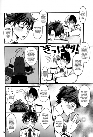 (C91) [cacho*cacho (Morihisa Iku)] Super Darling Bakugou Katsuki (Boku no Hero Academia) [English] {Hennojin} - Page 16