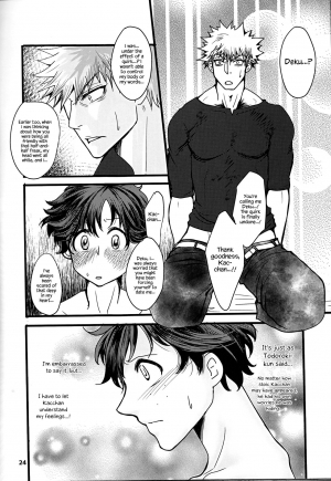 (C91) [cacho*cacho (Morihisa Iku)] Super Darling Bakugou Katsuki (Boku no Hero Academia) [English] {Hennojin} - Page 26
