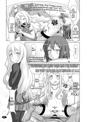 (C78) [Hakueki Shobou (A-Teru Haito)] Kuroiro Jikan - Black Time 2 (K-ON!) [English] =Little White Butterflies= - Page 7