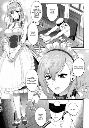 (Akihabara Chou Doujinsai) [SKK (Syoukaki)] Maid no Tashinami - Discretion of the maid (Azur Lane) [English] [Ennui] - Page 3