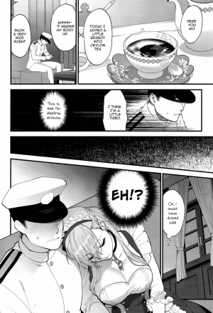 (Akihabara Chou Doujinsai) [SKK (Syoukaki)] Maid no Tashinami - Discretion of the maid (Azur Lane) [English] [Ennui] - Page 4