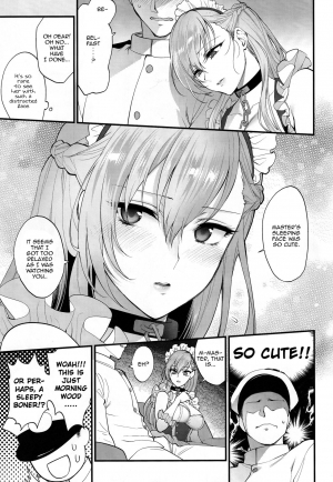 (Akihabara Chou Doujinsai) [SKK (Syoukaki)] Maid no Tashinami - Discretion of the maid (Azur Lane) [English] [Ennui] - Page 5