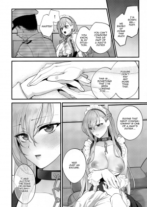 (Akihabara Chou Doujinsai) [SKK (Syoukaki)] Maid no Tashinami - Discretion of the maid (Azur Lane) [English] [Ennui] - Page 24