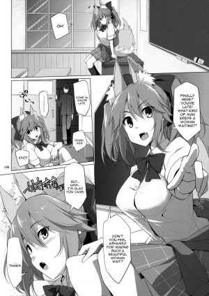 (C91) [TOYBOX, Kujira Logic (Kurikara, Kujiran)] Goshujin-sama Oppai desu yo!! 5 + Omakebon (Fate/EXTRA) [English] [constantly] - Page 8